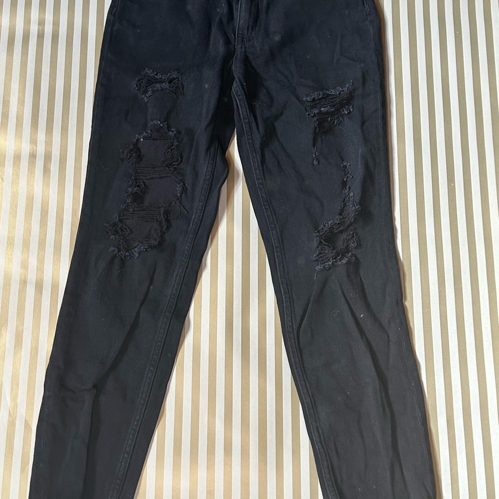 Aeropostale Girl’s Dark Wash Mom Jeans